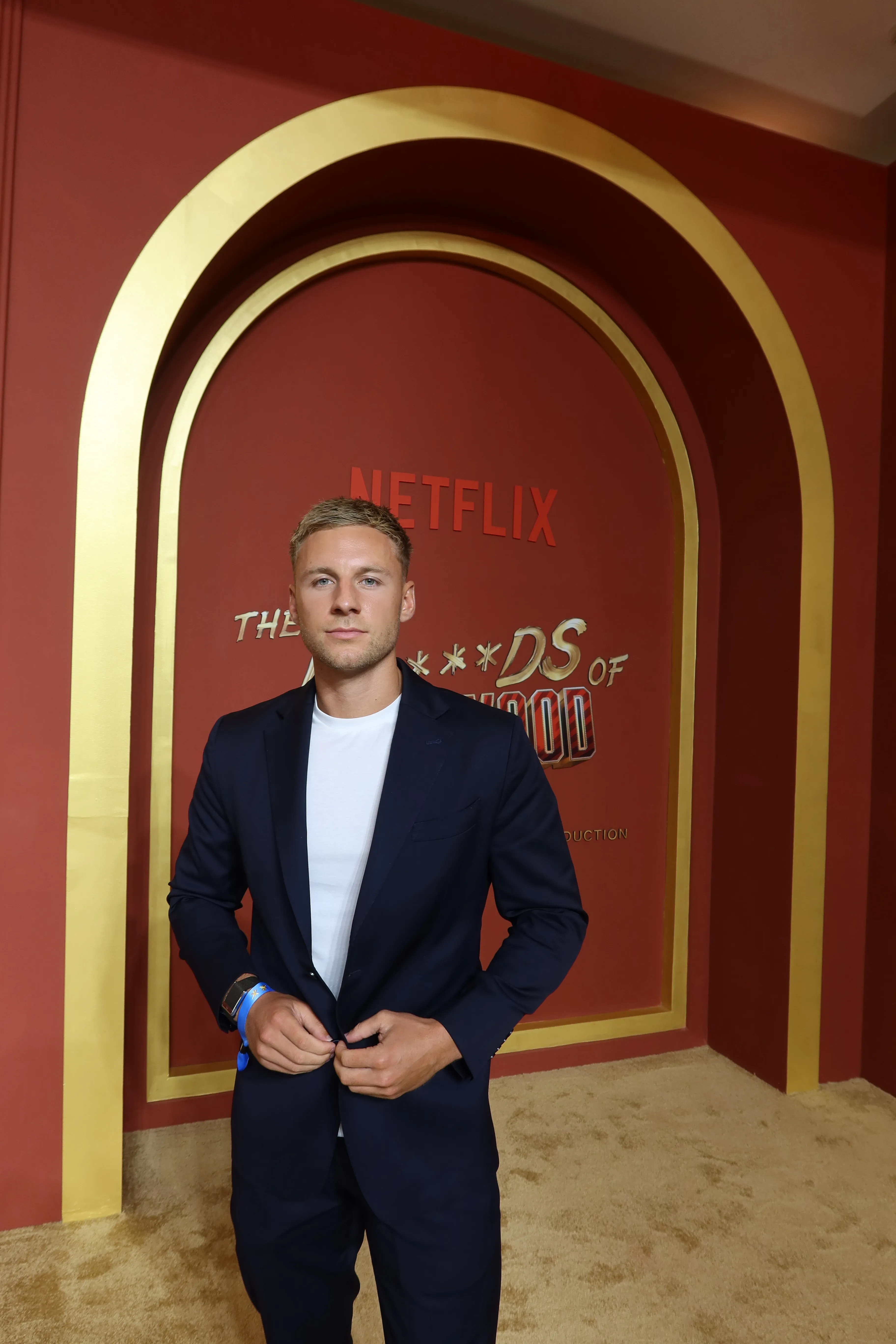 Max at Bollywood premiere